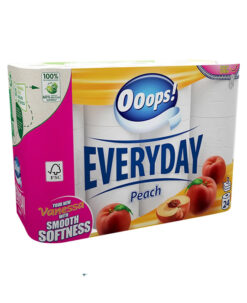Ooops! Everyday Toiletpapier Peach 24 Rollen