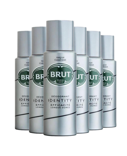 6x Brut Deodorant Identity 200 ml