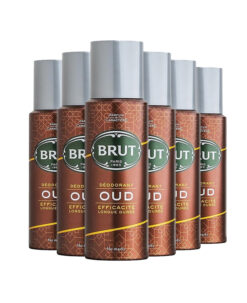6x Brut Deodorant Oud 200 ml