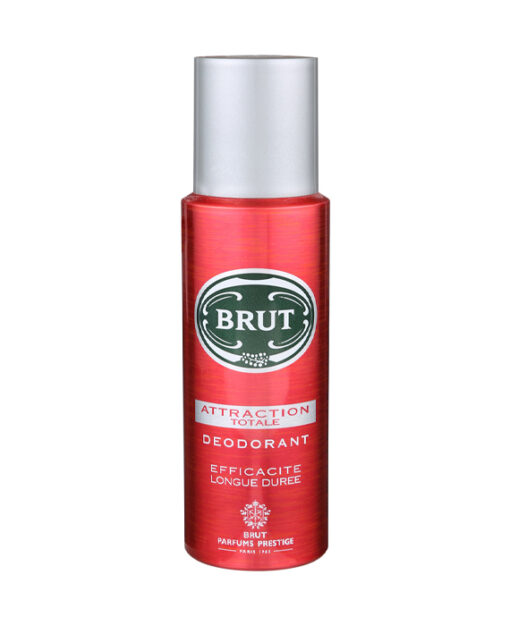 6x Brut Deodorant Attraction Totale 200 ml - Afbeelding 2