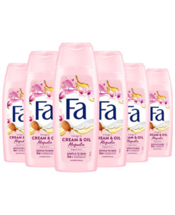 6x Fa Douchecrème Cream Oil & Silk Magnolia 250 ml