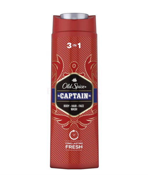 6x Old Spice Douchegel Captain 250 ml - Afbeelding 2