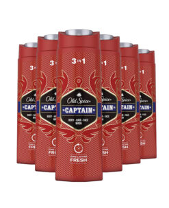 6x Old Spice Douchegel Captain 250 ml