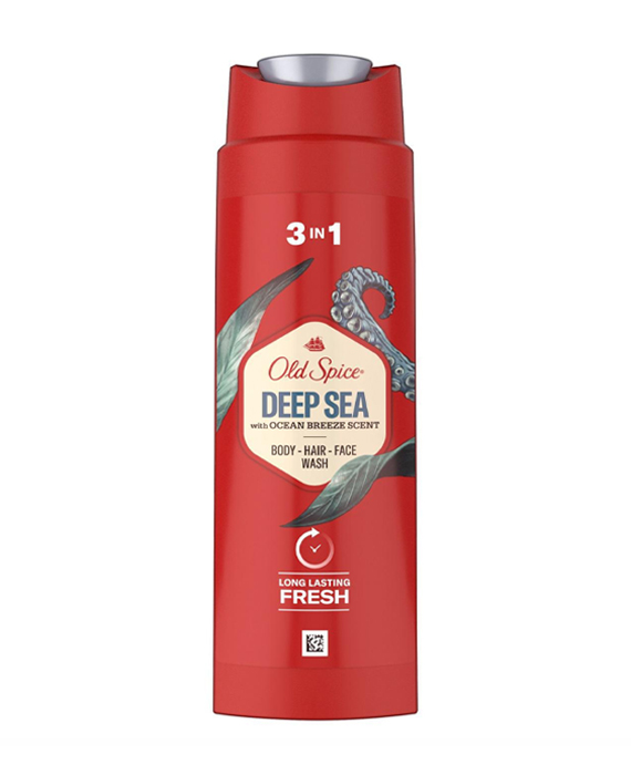 6x Old Spice Douchegel Deep Sea 250 ml - Afbeelding 2