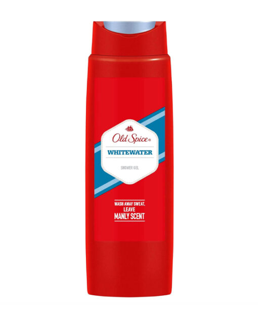 6x Old Spice Douchegel Whitewater 250 ml - Afbeelding 2