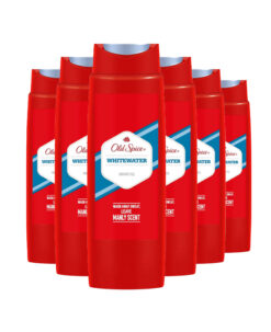 6x Old Spice Douchegel Whitewater 250 ml