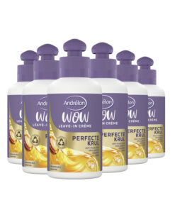 6x Andrélon WOW Leave-In Crème Perfecte Krul 200ml