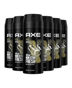 6x AXE Deodorant Gold 150 ml