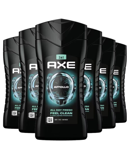 6x AXE Douchegel Apollo 250 ml