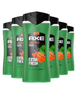 6x AXE Douchegel Jungle Fresh 250 ml