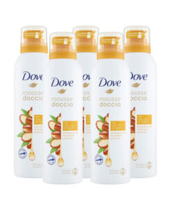 6x Dove Argan Oil Douche Foam 200 ml