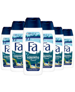 6x Fa Douchegel Scenery Wonders Toronto Tower 250 ml
