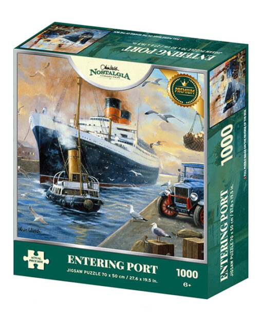 Jigsaw Nostalgia Entering Port 1000 stukjes