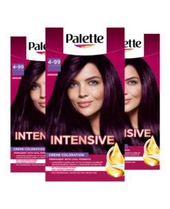 3x Palette haarverf 4-99 aubergine