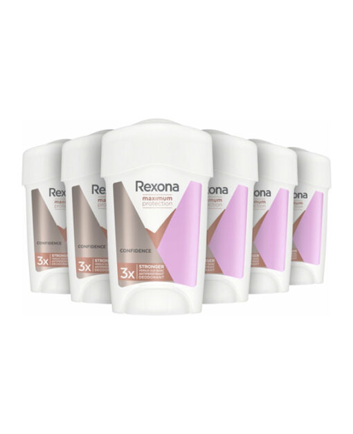 6x Rexona Maximum Protection Confidence Deodorant stick
