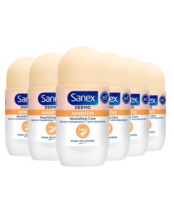 6x Sanex Dermo Sensitive deodorant roller 50 ml
