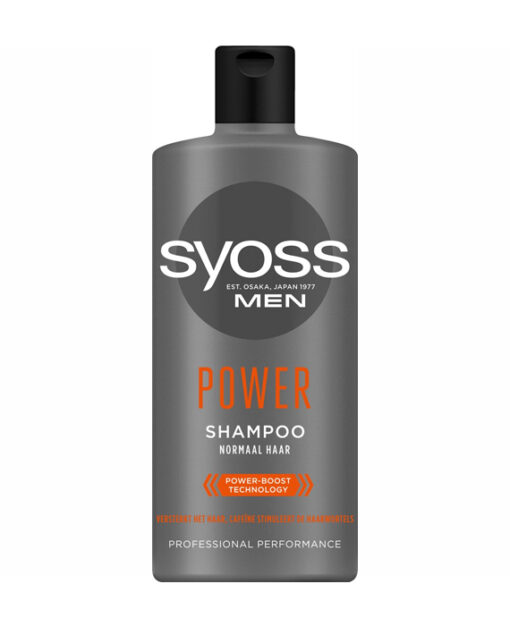 6x Syoss Men Power Shampoo 440 ml - Afbeelding 2