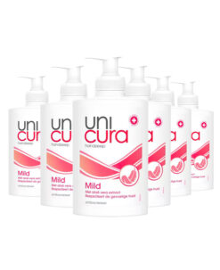 6x Unicura Handzeep Mild 250 ml