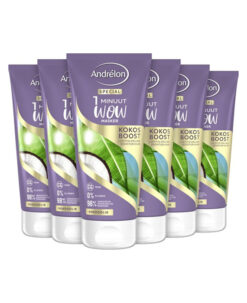6x Andrélon WOW Masker Kokos Boost 180ml