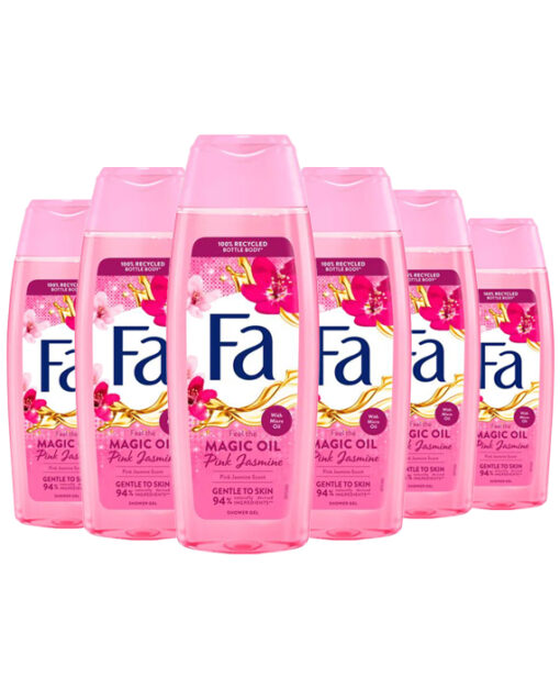 6x Fa Douchegel Magic Oil 250 ml