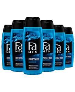 6x Fa MEN Douchegel Perfect Wave 250ml