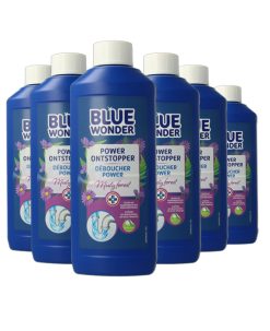 6x Blue Wonder Power Ontstopper Misty Forest 500ml