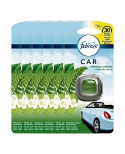 6x Febreze Car Clip Luchtverfrisser Lente Awakning 2ml