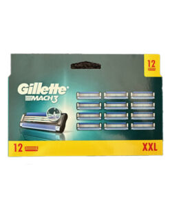 Gillette Mach3 navul scheermesjes 12 stuks