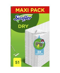 Swiffer Dry Droge Vloerdoekjes  51 navullingen
