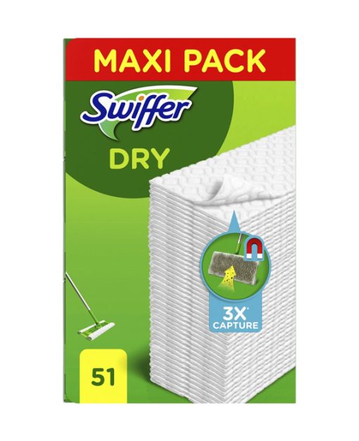 Swiffer Dry Droge Vloerdoekjes  51 navullingen