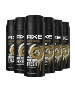 6x AXE Deodorant Gold Temptation 150 ml