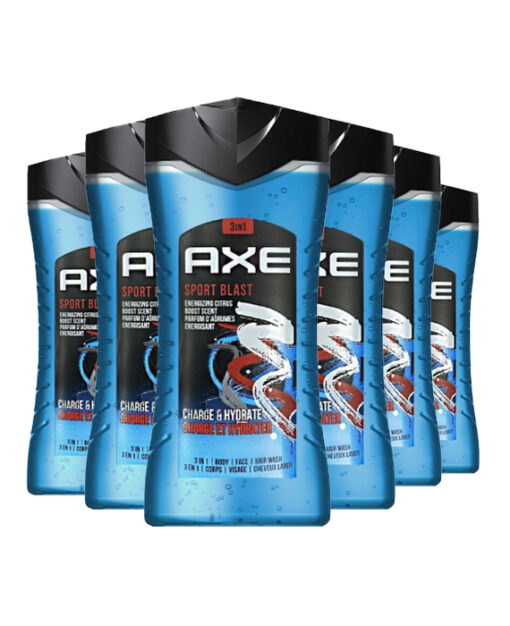 6x AXE Douchegel Sport Blast 250 ml