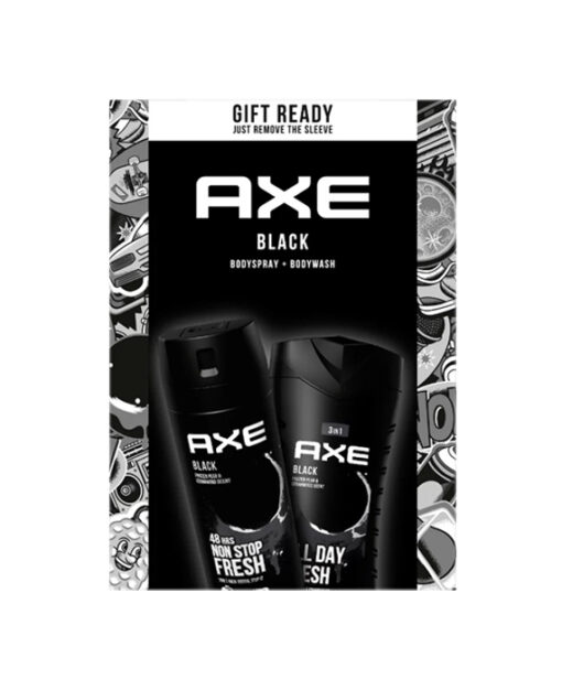 AXE Giftset Douchegel & Deodorant Black