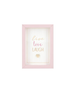 Depesche Fotolijstje met compliment "Live Love Laugh"