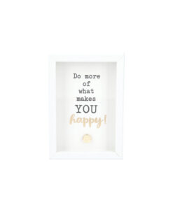 Depesche Fotolijstje met compliment "What makes you happy"