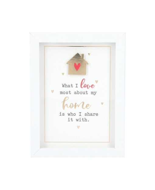 Depesche Fotolijstje met compliment "What i Love about home"