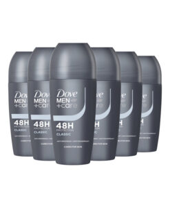 6x Dove Men+Care Deodorant Roller Classic 50ml
