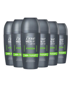 6x Dove Men+Care Deodorant Roller Fresh 50ml