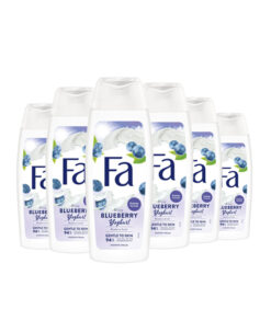 6x Fa Douchegel Blueberry Yoghurt 250ml