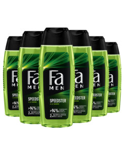 6x Fa MEN Douchegel 2in1 Speedster 250ml