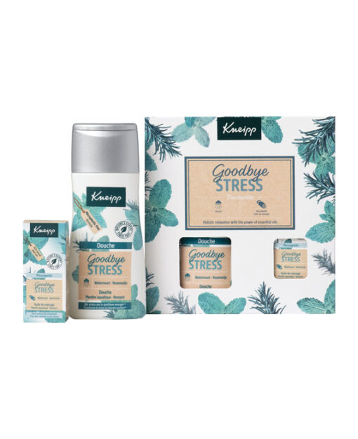 Kneipp Geschenkset Goodbye Stress Massageolie & Douchegel