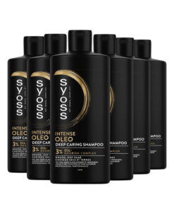 6x Syoss Intense Oleo Shampoo 440 ml