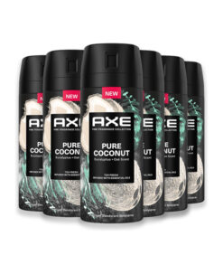 6x AXE DeodorantPure Coconut 150 ml