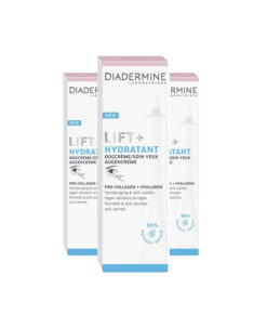 3x Diadermine Lift+ Hydratant Oogcrème 15ml