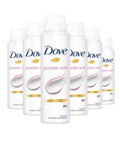6x Dove Deodorant Spray Powder Soft 150ml