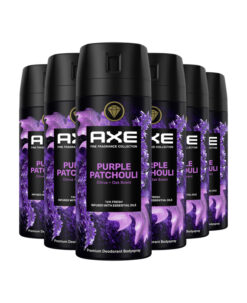 6x AXE Fine Fragrance Collection Deodorant Spray- Purple Patchouli 150 ml